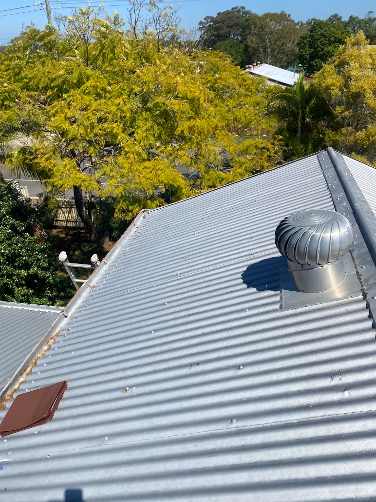residential metal roof inspection and ventilation